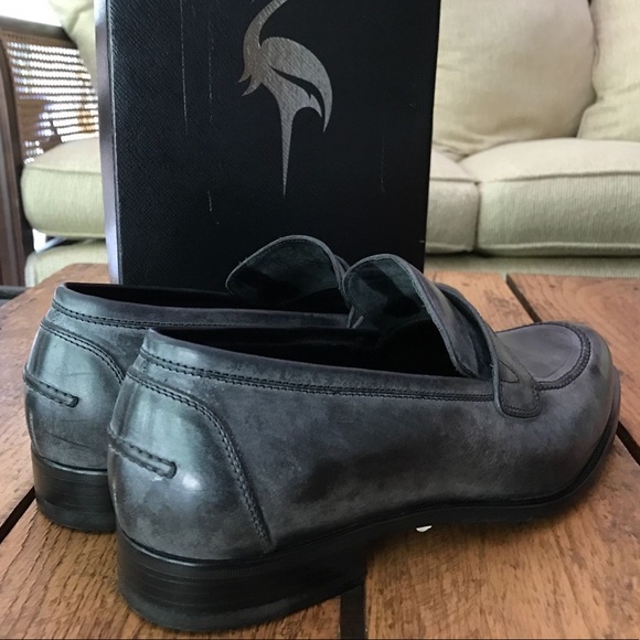SOLD! HARRYs of London Men’s Dark Gary Loafer 10 - Picture 2 of 5